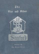 Sanford High School 1930 yearbook cover photo