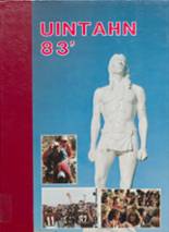 Uintah High School 1983 yearbook cover photo