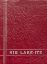 Rib Lake High School 1938 yearbook cover photo