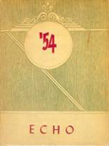 1954 White Hall High School Yearbook from White hall, Illinois cover image