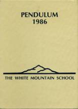 White Mountain School 1986 yearbook cover photo