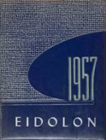 Elberton High School 1957 yearbook cover photo
