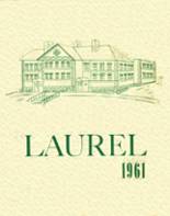 Laurel Valley High School 1961 yearbook cover photo