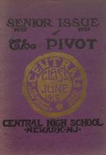 Central High School 1919 yearbook cover photo