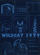 1977 Dunbar High School Yearbook from Ft. worth, Texas cover image