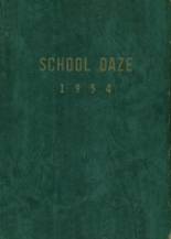 Belwood High School 1954 yearbook cover photo