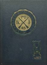 Kentucky Military Institute 1968 yearbook cover photo