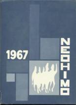 Neosho High School 1967 yearbook cover photo