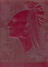 Woodville High School 1950 yearbook cover photo