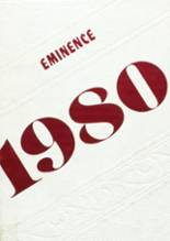 Eminence High School 1980 yearbook cover photo