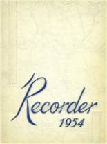 1954 Saratoga Springs High School Yearbook from Saratoga springs, New York cover image