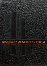 Windsor High School 1964 yearbook cover photo