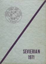 1971 Sevier County High School Yearbook from Sevierville, Tennessee cover image