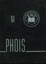Poughkeepsie High School 1961 yearbook cover photo