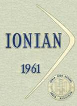 Ionia High School 1961 yearbook cover photo