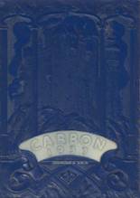 Carbon High School 1937 yearbook cover photo