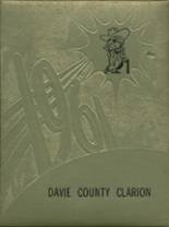 1961 Davie County High School Yearbook from Mocksville, North Carolina cover image