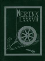 Nerinx Hall High School 1987 yearbook cover photo