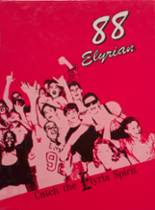 Elyria High School 1988 yearbook cover photo