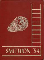 Smithsburg High School 1954 yearbook cover photo