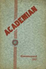 Canandaigua Academy 1941 yearbook cover photo