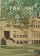 East High School 1958 yearbook cover photo