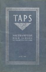 Southampton High School 1923 yearbook cover photo