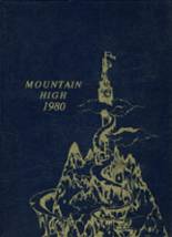 Mountain High Alternative School 1980 yearbook cover photo