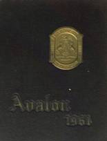 Avalon High School 1961 yearbook cover photo