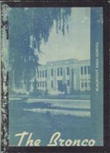 Blackfoot High School 1939 yearbook cover photo