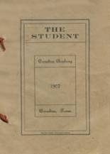 Canadian High School 1907 yearbook cover photo