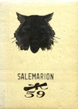 Salem Community High School 1959 yearbook cover photo
