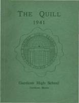 Gardiner Area High School 1941 yearbook cover photo