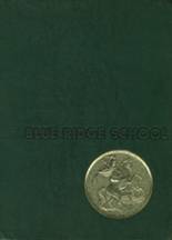 Blue Ridge School  1969 yearbook cover photo
