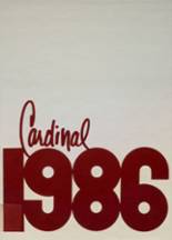 Columbus High School 1986 yearbook cover photo