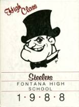 1988 Fontana High School Yearbook from Fontana, California cover image
