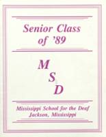 Mississippi School for the Deaf 1989 yearbook cover photo