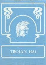 Triopia High School 1981 yearbook cover photo