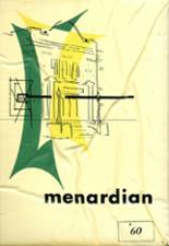 Menard Memorial High School 1960 yearbook cover photo