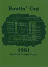 Newfield High School 1981 yearbook cover photo