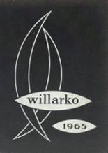 Willard High School 1965 yearbook cover photo