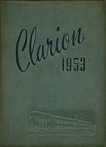 Belmont High School 1953 yearbook cover photo