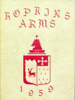 Hopkins Academy 1959 yearbook cover photo