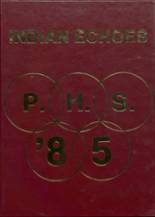Pawnee High School 1985 yearbook cover photo