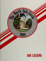 North Side High School 1988 yearbook cover photo