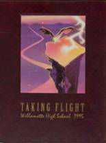 Willamette High School 1995 yearbook cover photo