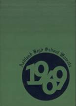 Ashland High School 1969 yearbook cover photo