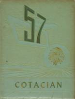1957 Cotaco High School Yearbook from Somerville, Alabama cover image
