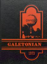 Galeton High School 1973 yearbook cover photo