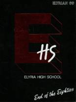 Elyria High School 1989 yearbook cover photo